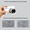 Picture of SZHSYJY Camera Case for Canon PowerShot SX740/ SX730 Digital Camera,Soft Silicone Protective Bag Removable Lens Cover,Anti-Scratch Slim Fit Lightweight Protective Case.(White)