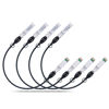 Picture of 10G SFP+ Twinax Cable, Direct Attach Copper(DAC) Passive Cable, 0.3m (0.98ft), for Cisco SFP-H10GB-CU0.3M, Meraki, Ubiquiti UC-DAC-SFP+, Mikrotik, Intel, Fortinet, Netgear, D-Link and More, 4 Pack