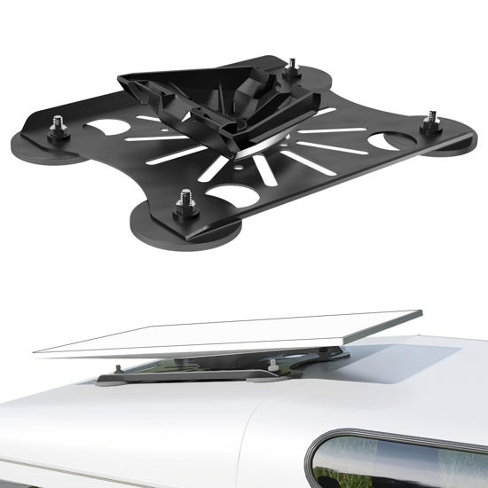Picture of Ybervont Starlink Gen 3 Roof Mount, Starlink Mounting Kit Gen 3, Starlink Magnetic Mount for Starlink Internet Kit Satellite, Starlink Magnet Mount with Starlink Gen 3 Pipe Adapter