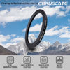 Picture of 86mm to 82mm Camera Filter Adapter Ring,86mm-82mm Lens Adapter Metal Filter Rings Compatible All 86mm Size Lens and 82mm Thread Size Camera Accessory+1pcs Lens Cleaning Cloth.