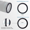 Picture of 86mm to 82mm Camera Filter Adapter Ring,86mm-82mm Lens Adapter Metal Filter Rings Compatible All 86mm Size Lens and 82mm Thread Size Camera Accessory+1pcs Lens Cleaning Cloth.