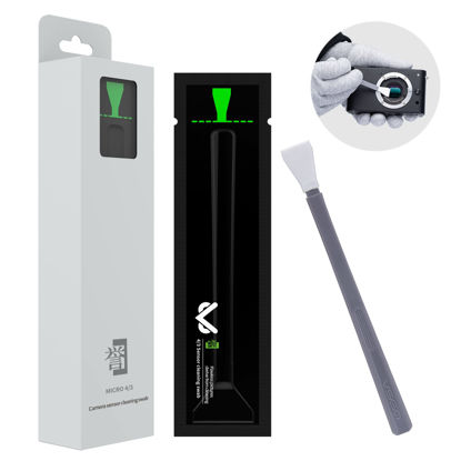 Picture of VSGO V-S01E Camera Sensor Cleaning Kit Micro Four Thirds 4/3 Sensor Cleaning 12pcs 12mm Sensor Cleaning Swabs Compatible for Mirrorless MILC and ILDC Cameras