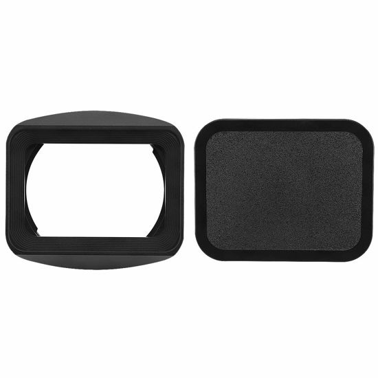 Picture of Haoge LH-S24B Bayonet Square Metal Lens Hood Shade with Cap for Sony FE 24mm F1.4 GM SEL24F14GM Wide Angle Prime Lens