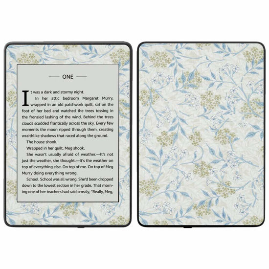 Picture of MightySkins Carbon Fiber Skin for Amazon Kindle Paperwhite 2018 (Waterproof Model) - Acanthus | Protective, Durable Textured Carbon Fiber Finish | Easy to Apply, Remove| Made in The USA