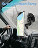 Picture of Windshield Car Tablet Holder, Heavy Duty Suction Cup Window Dashboard Tablet Mount for Car/Truck/Vehicle/SUV with 1/4'' Screw for iPad Pro 12.9 Air Mini, Phone, Galaxy Fold, Fire, Camera, 4-13" Device