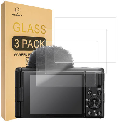 Picture of Mr.Shield [3-Pack] Screen Protector For Sony ZV-1 II / ZV1 II Camera [Tempered Glass] [Japan Glass with 9H Hardness] Screen Protector