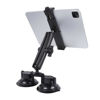 Picture of FPN iPad Pro 12.9 Inch Tablet Mount with Dual Suction Cup Base for Car Windshield, Aluminum Arm Heavy Duty, Tablet Suction Holder for Window, Compatible with 6.5-12.9" Tablets