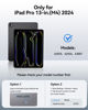 Picture of AUSDOM iPad Pro 13-inch Case 2024 with Keyboard (M4), Wireless Magnetic Floating Backlit Rechargeable Keyboard Case with Multi-Touch Trackpad and Pencil Holder for iPad Pro 13-inch (M4, 2024), Black