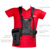 Picture of Fomito Multi Camera Carrying Chest Harness System Vest with Side Holster for Canon 6D 600D 5D2 5D3 Nikon D800 D600 D300 D7000 D90 Sony A7S A7R A7S2 Panasonic Olympus DSLR