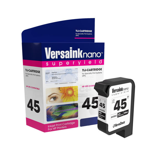 Picture of VersaInk-Nano 45 TIJ 2.5 NIR Absorbing 820nm Ink Cartridge - Compatible with HP 45 TIJ, C8842A and 51645A Cartridge Models