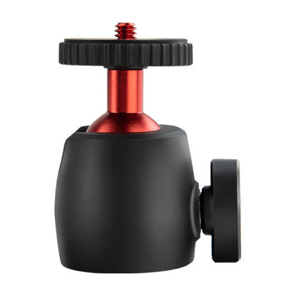 Picture of Fotopro Mini Ball Head,360 Degree Rotating Swivel Tripod Ball Head Photograph Accessories for DSLR Camera Microphone Smartphone Max Load 6.61lbs 3kg