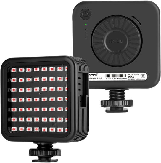 Picture of Mini IR Night Vision Light Infrared Photography Light for Night Vision Video Camera for Night Vlog Video Recording