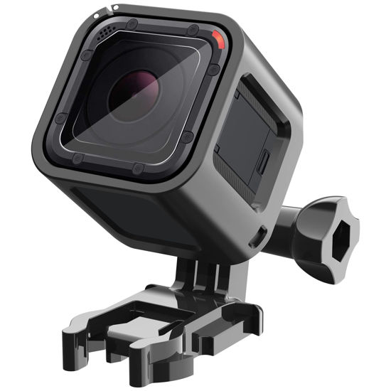 Picture of Frame Mount Housing Case for GoPro Hero 5 Session, Hero 4 Session, Upgrade Protective Housing Frame Shell Mount Holder with Buckle & Thumb Screw for GoPro Hero 5/4 Session