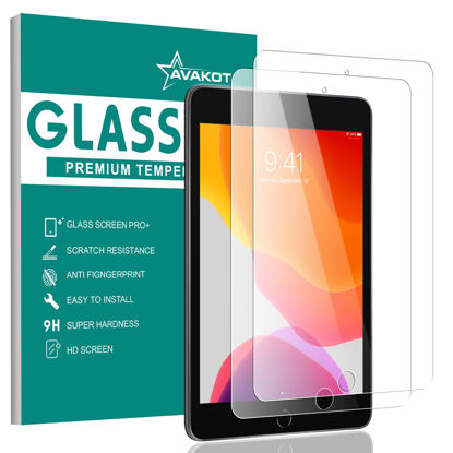Picture of avakot 2 Pack Screen Protector for iPad Mini 5 | Ultra Clear Transparency Tempered Glass Film for iPad Mini 4 2015 | Anti-Scratch Sensitive Hardness Screen Protector for iPad Mini 7.9 Inch 2019