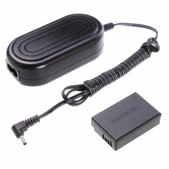 Picture of Hersmay ACK-E17 AC Power Adapter DR-E17 DC Coupler LP-E17 Dummy Battery Charger Kit for Canon EOS M3, EOS M5, EOS M6, EOS M6 Mark II Mirrorless Digital Cameras