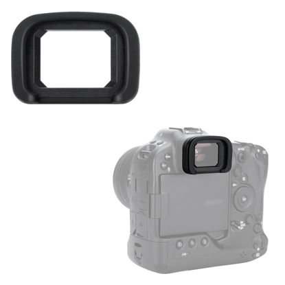 Picture of EOS R3 Eyecup Eyepiece, Eye Cup Viewfinder for Canon EOS R3 Camera, Replaces Canon ER-H Eyecup Eyepiece, Soft Silicone Material, Not Affect The Use of LCD Screen
