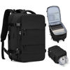 Picture of Casual Backpack Traveling Backpack, A-black, Expandable, Modern