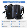 Picture of Casual Backpack Traveling Backpack, A-black, Expandable, Modern