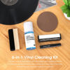 Picture of Nobsoun 6-in-1 Vinyl Record Cleaning Kit - Includes Microfiber Cloth, Label Protector, Stylus Brush, and More (R59)