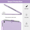 Picture of Touchpad Keyboard Case for iPad 10.2 9th/8th/7th Gen, Keyboard Case for iPad 9th Generation/8th/7th Gen-360° Rotatable Protective Cover for iPad Keyboard 9th/8th/7th Gen with Pencil Holder (Purple)