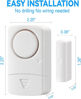 Picture of Door Alarm,Easy to Install Door and Window Alarms,for Home Security Anti-Theft System,120DB Door and Window Alarm Sensor,Child Safety Pool Alarm (6-Pack)