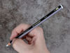 Picture of Grey and Black Stripe Design Wrapping Matte Vinyl Skin for Apple Pencil 2nd and Apple Pencil Pro, 2 Units Include (Grey and Black Stripe, S-16)