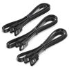 Picture of CORN SATA Cable III 10 Pack 6Gbps Straight HDD SDD Data Cable with Locking Latch 16 Inch(40cm) for SATA HDD, SSD, CD Driver, CD Writer
