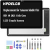 Picture of HPDELGB Replacement for Amazon Kindle Fire HD 10 2021 11th Gen LCD led Screen Display Touch Digitizer Assembly (Black)