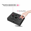 Picture of 3.5mm Stereo Audio Switch 2-Way 3.5mm Switcher Manual Selector Audio Splitter Box 1 in 2 Out/2 in ONE Out Audio Sharing with Mute Button