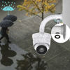 Picture of WiTi 6 inch Base Wall Mount Bracket for Surveillance Cameras IP CCTV, Compatible with Eufy Cameras Bullet Dome PTZ,Cable Management Pole Mounting Antirust Base Powder Spray Coated