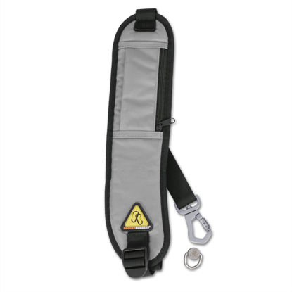 Picture of Danger Buddies S-Curve Rapid Access Cross Body Camera Shoulder Sling Strap for Nikon, Sony, Panasonic, Canon SLR, DSLR, Mirrorless Cameras, Binoculars, and Photo Accessories (Concrete Grey)