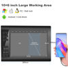 Picture of Graphics Drawing Tablet,10x6 inch Digital Writing Tablet with 8192 Levels Stylus for PC/Mac/Android 5.0 and Above with OTG Function for Drawing and Online Teaching