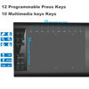 Picture of Graphics Drawing Tablet,10x6 inch Digital Writing Tablet with 8192 Levels Stylus for PC/Mac/Android 5.0 and Above with OTG Function for Drawing and Online Teaching