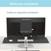 Picture of QiaoYoubang Mini PC Mount for Dell Micro Mount, Wall, VESA, Under Desk Mount Compatible to Dell OptiPlex Micro Form Factor Case, Fits Dell MFF 7090 5070 3040, 3050,3070, 3080, 5050, 5060 and More