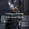 Picture of Tentacle Sync Timecode Cable 3.5 mm TRS Jack to BNC for ARRI AMIRA, for Canon EOS C300 Mark II III C500 C70, for Sony FX6 FX9 Camera, Sound Devices Zoom F8 Recorder, Zaxcom(7.8 inch Right Angle BNC)