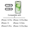 Picture of Webcam Cover Protector Protect Privacy and Security, Front Camera Cover, Camera CoverCompatible with iPhone 14Pro/14Pro Max/iPhone15/15Puls/15Pro/15ProMax.(2PCS,Silver)