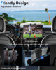 Picture of Kolasels Tablet Holder for Car Headrest with 4 Headrest Hooks, Car Tablet Mount Back Seat for Kids Fit 4-13" Tablets & Phones, ipad Car Holder Back Seat for iPad Pro 12.9, Air, Mini, Galaxy, Fire