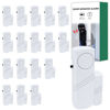 Picture of Door Window Alarm, 90DB Door Alarms for Kids Safety, Door Window Burglar Alarm, Window Pool Alarms for Home, Apartments, Offices, Hotel Rooms (18 Pack)