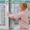 Picture of Door Window Alarm, 90DB Door Alarms for Kids Safety, Door Window Burglar Alarm, Window Pool Alarms for Home, Apartments, Offices, Hotel Rooms (18 Pack)