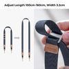 Picture of K&F Concept 32mm Camera Neck Strap for Photographers Camera Strap Quick Release Clip Adjustable Sling Strap Compatible for Nikon Canon Sony Olympus DSLR Camera Green