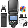 Picture of Godox Camera Flash Speedlite TT685II-N for Nikon, i-TTL 2.4G Wireless GN60 HSS, Flash Compatible with Nikon Camera D800 D700 D7100 D7000 D5200 D5000.etc