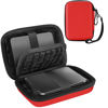 Picture of ProCase Hard Drive Case 2.5 Inch for Elements WD My Passport Canvio Basics Seagate Backup Plus Slim Expansion 1TB 2TB 3TB 4TB, Portable External Hard Drive Carrying Case -Red