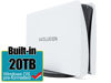 Picture of Avolusion PRO-5Y Series 20TB USB 3.0 External Hard Drive for WindowsOS Desktop PC/Laptop (White) - 2 Year Warranty