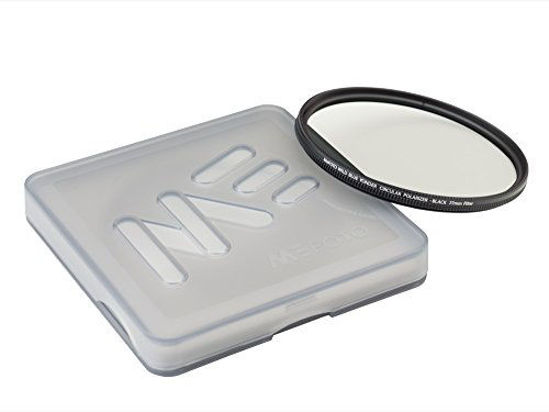 Picture of MeFOTO 77mm Wild Blue Yonder Circular Polarizer Filter - Black (MCP77K)