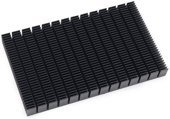 Picture of Easycargo 150mm Heatsink 150x90x15mm, Aluminum Cooling Heat Sink, Cooler Heatsink for Cooling LED Panel GPU RTX 3090 (150mm x 90mm x 15mm)