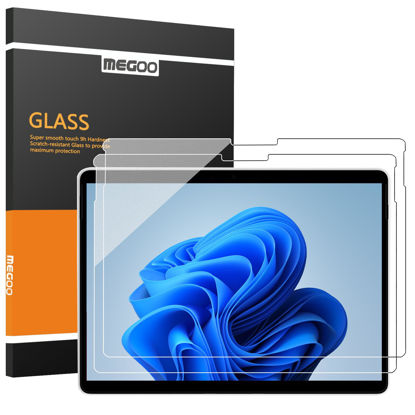Picture of Megoo 2 Pack Like Paper Screen Protector for Surface Pro 11/10/9/8/ X, 9H Glass, Write, Draw and Sketch Like on Paper, Easy Installation No Bubble, Strong Protection