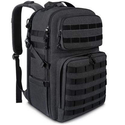 Picture of MATEIN 17 inch Laptop Backpack, Large Military Tactical Backpack for Men TSA Approved, Water Resistant Gym Daypacks Computer Bag, Carry on Travel Rucksack for Work Army Camping Hiking