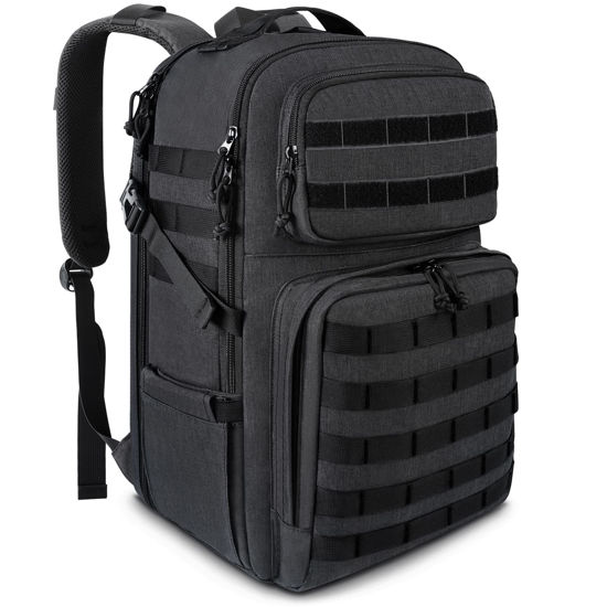Picture of MATEIN 17 inch Laptop Backpack, Large Military Tactical Backpack for Men TSA Approved, Water Resistant Gym Daypacks Computer Bag, Carry on Travel Rucksack for Work Army Camping Hiking