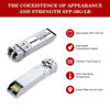 Picture of 10GBASE-LR SFP+ Module, 10G 1310nm Single Mode SFP LC Fiber Optic Transceiver, SFP+ Up to 10km Range, Compatible with Cisco SFP, Meraki, Ubiquiti, Mikrotik, Fortinet, TP-Link（10 Pack）