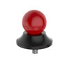 Picture of Putikeeg Black Straight Key Buttons Replacement Head Accessories 06